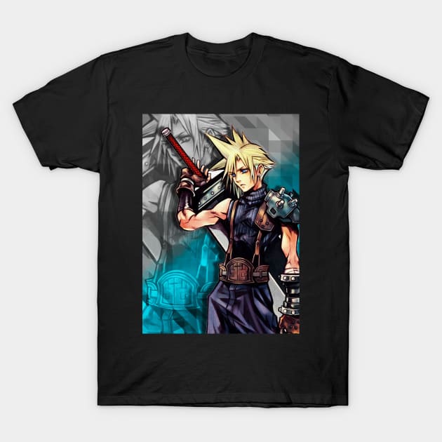 Powerful Fantasy Soldier T-Shirt by SkyfrNight